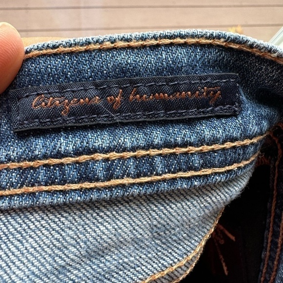 Citizens of Humanity Ava #142 Jeans Blue Stretch Low Waist Straight Leg 29. F - Picture 8 of 10